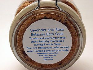 Lavender and Rose Bath Soak