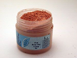 Toning Earth Clay (Rose/Pink) 100g